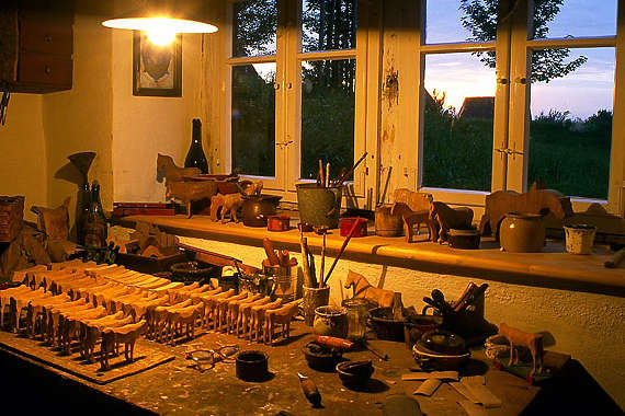 Freilchtmuseum Seiffen Holzspielzeugmacherhaus